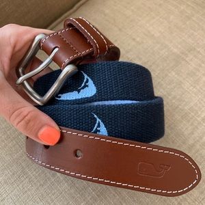 Vineyard Vines Nantucket Needlepoint Belt